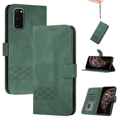 Zielone etui portfelowe do Samsung Galaxy Note 20 OKZone