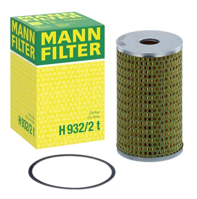 Olejowy filtr MANN-FILTER H 932/2 t z uszczelką