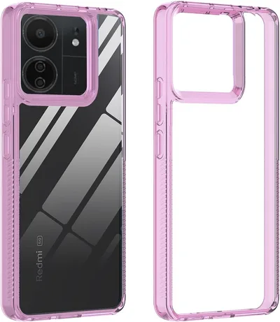Różowe etui do Xiaomi Redmi 13C 4G / POCO C65 YSONCHAN
