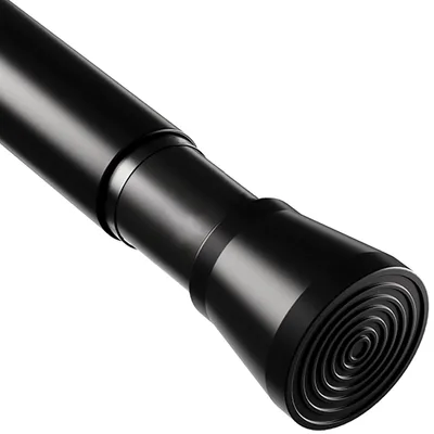 Rozporowa tyč na zasłonę prysznicową Rod&Trikin 83–160 cm czarna