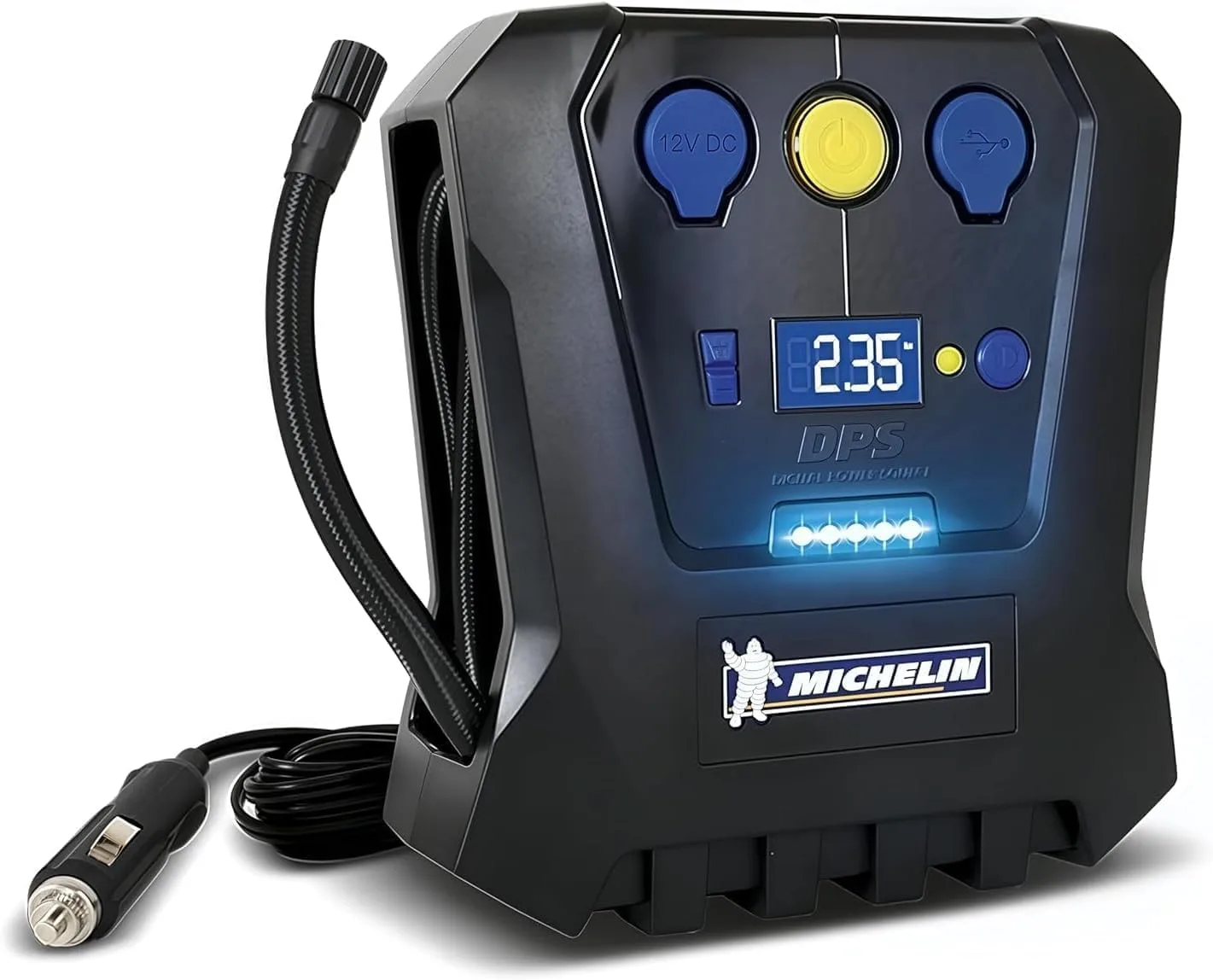 Cyfrowy kompresor samochodowy MICHELIN 12 V, programowalny