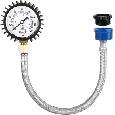 Manometr do ciśnienia wody STOWBERRY IN-347 0–11 bar z wężem