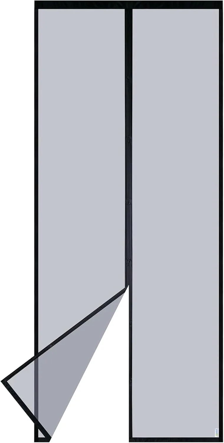 Apalus VP magnetyczna siatka przeciw owadom na drzwi 90x220 cm czarna