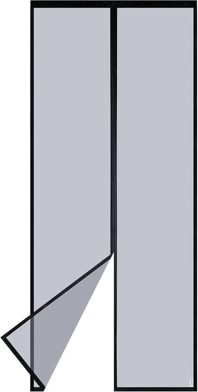 Apalus VP magnetyczna siatka przeciw owadom na drzwi 90x220 cm czarna