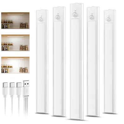 LED światła podszafkowe Daphomeu 30 cm 6000 K, 5 szt.