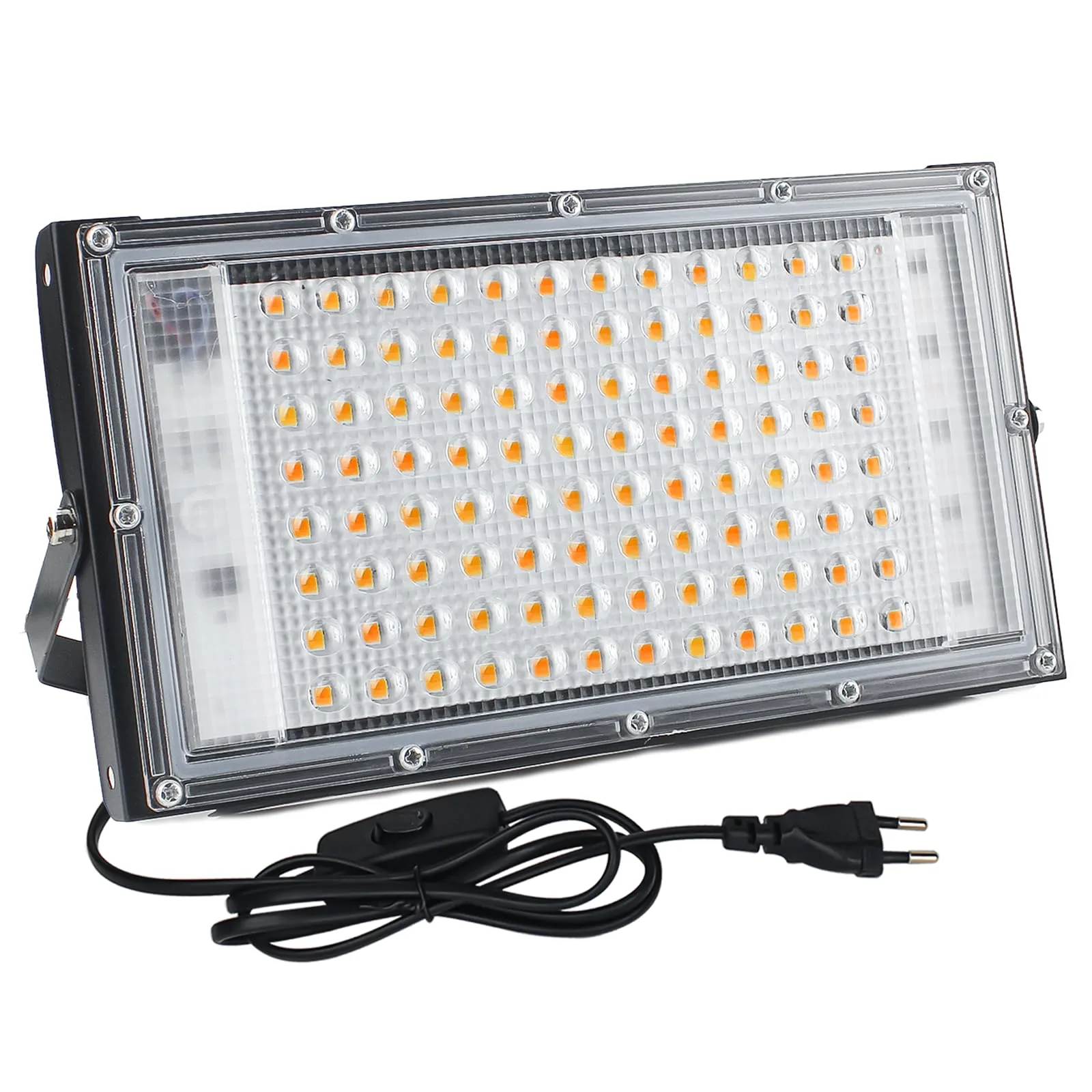 LED reflektor CREATESTAR 100 W 3000 K z wtyczką