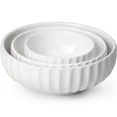 NUTRIUPS ceramiczne miski 25/20/15 cm 3 szt.