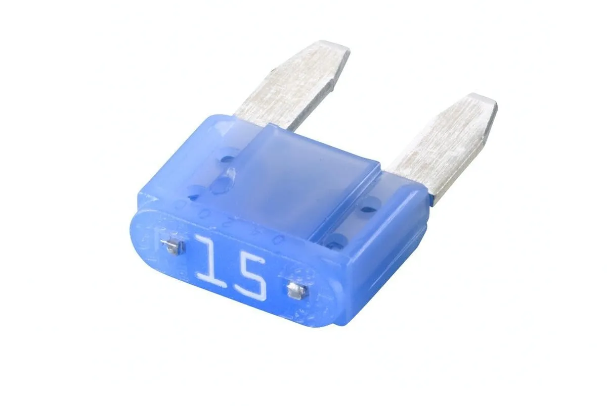 Mini bezpieczniki topikowe HELLA 8JS 728 596-831 15A niebieskie 5 szt.