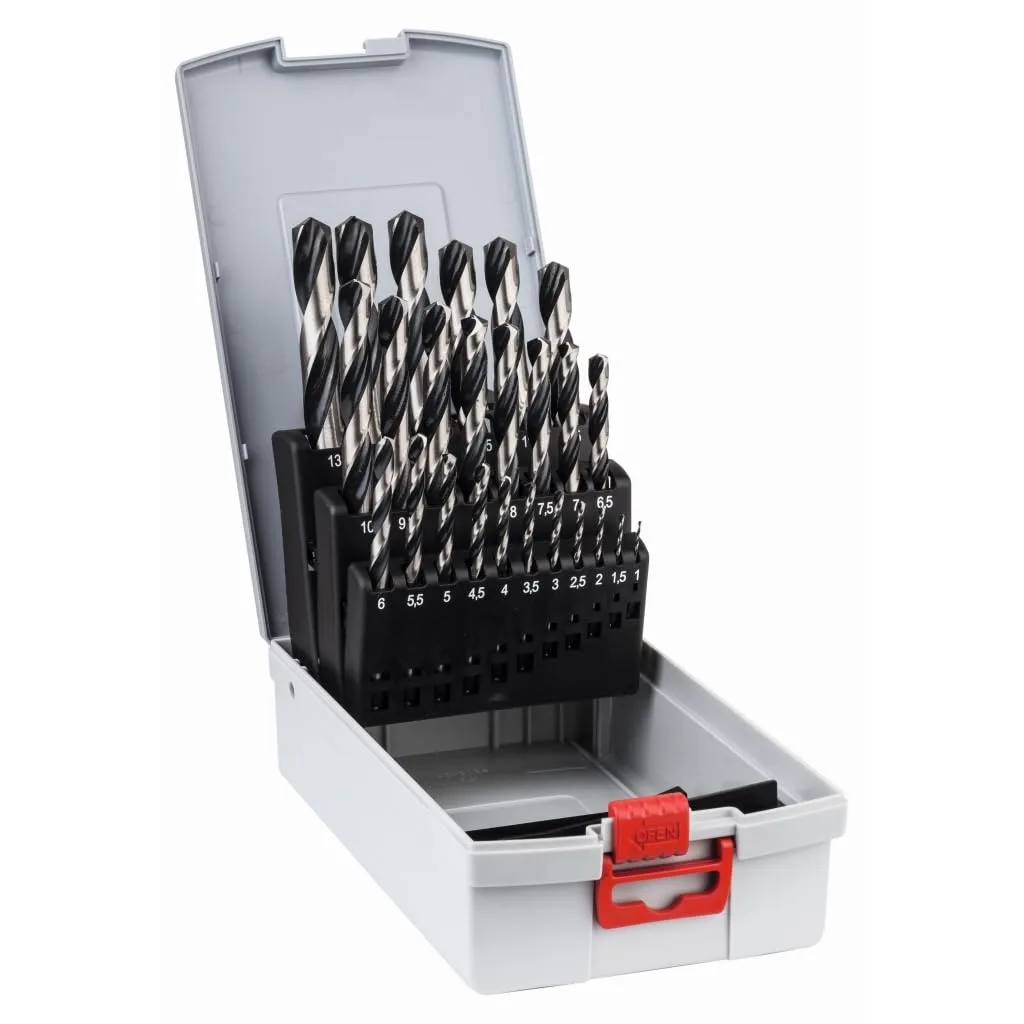Zestaw wierteł do metalu HSS Bosch PointTeQ 2608577352 25 szt. 1–13 mm