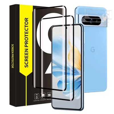 VSEER hartowane szkła 9H do Google Pixel 8 Pro 5G 2+2 szt.