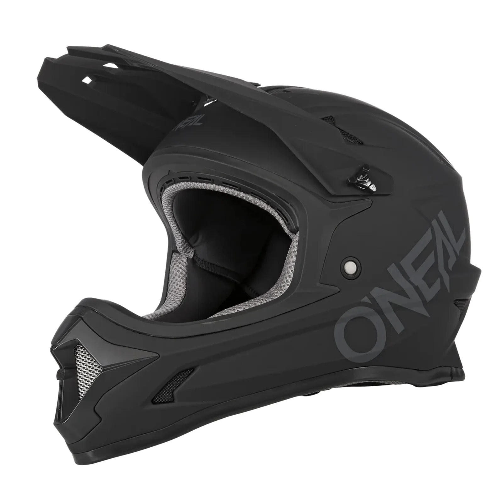 Pełnotworzywy kask MTB O'Neal Sonus Solid czarny M 57–58 cm