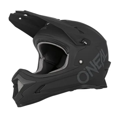 Pełnotworzywy kask MTB O'Neal Sonus Solid czarny M 57–58 cm