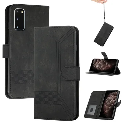 Czarna portfelowa obudowa do Samsung Galaxy Note 20 OKZone