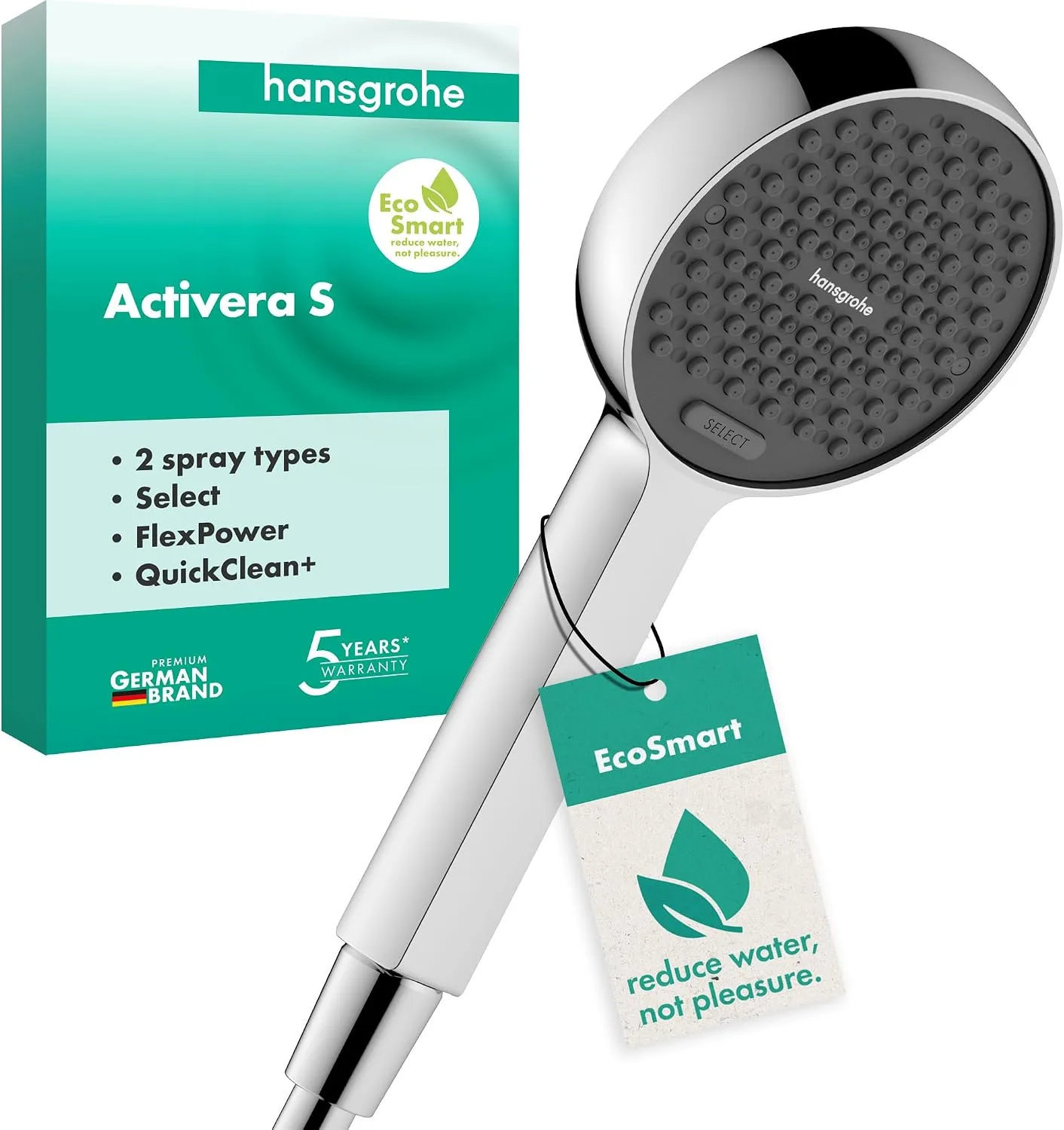 Ręczna słuchawka prysznicowa hansgrohe Activera Select S 28033000 2 strumienie