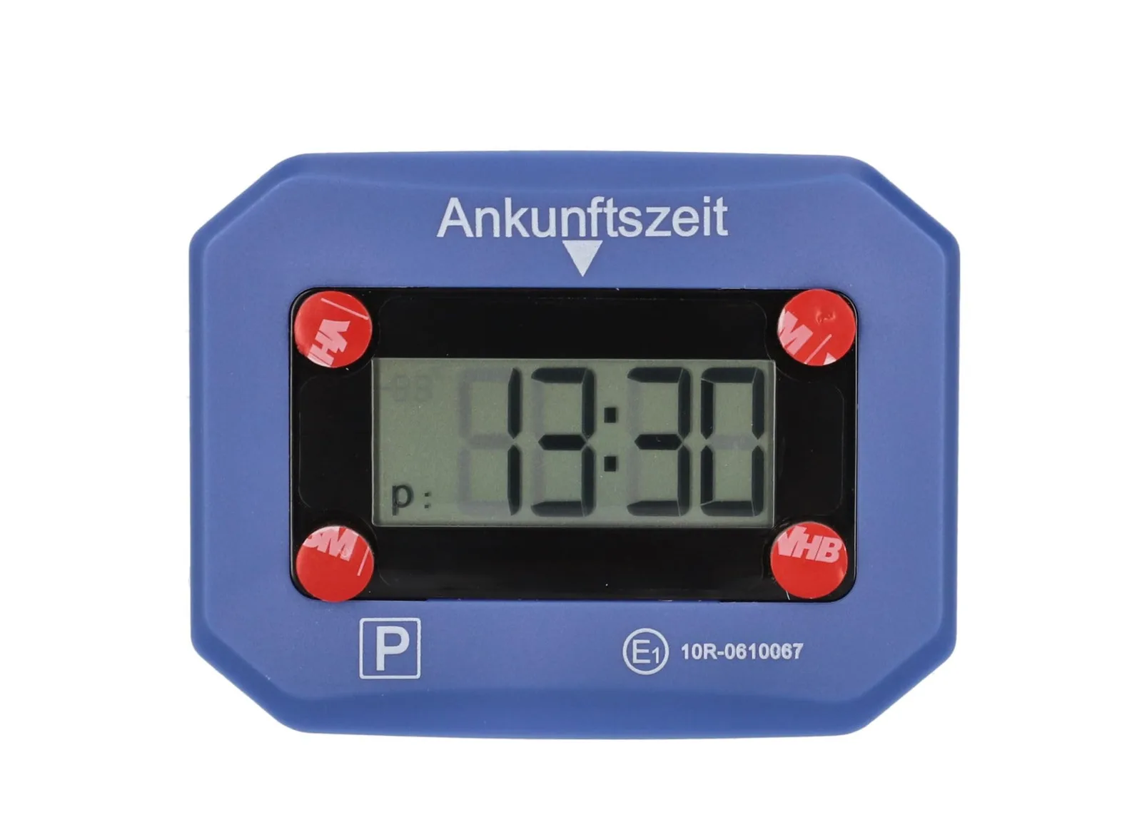 Automatyczny dysk parkingowy 692536 niebieski wariant 1 cm SOS CR2450 przyklejany