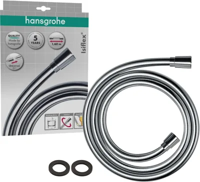 Wąż prysznicowy Hansgrohe Isiflex 1,6 m chromowy