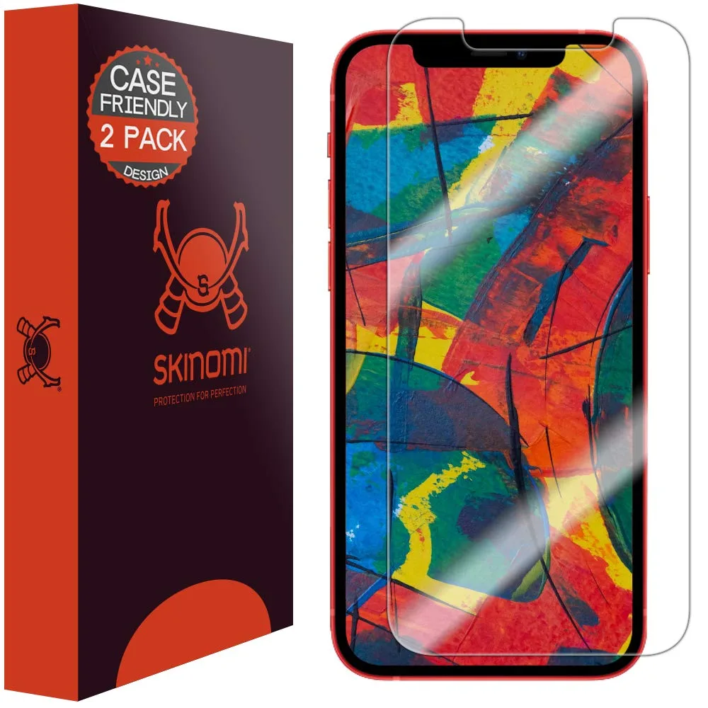 Skinomi TechSkin folie ochronne do iPhone’a 12 Mini 5,4″ 2 szt.