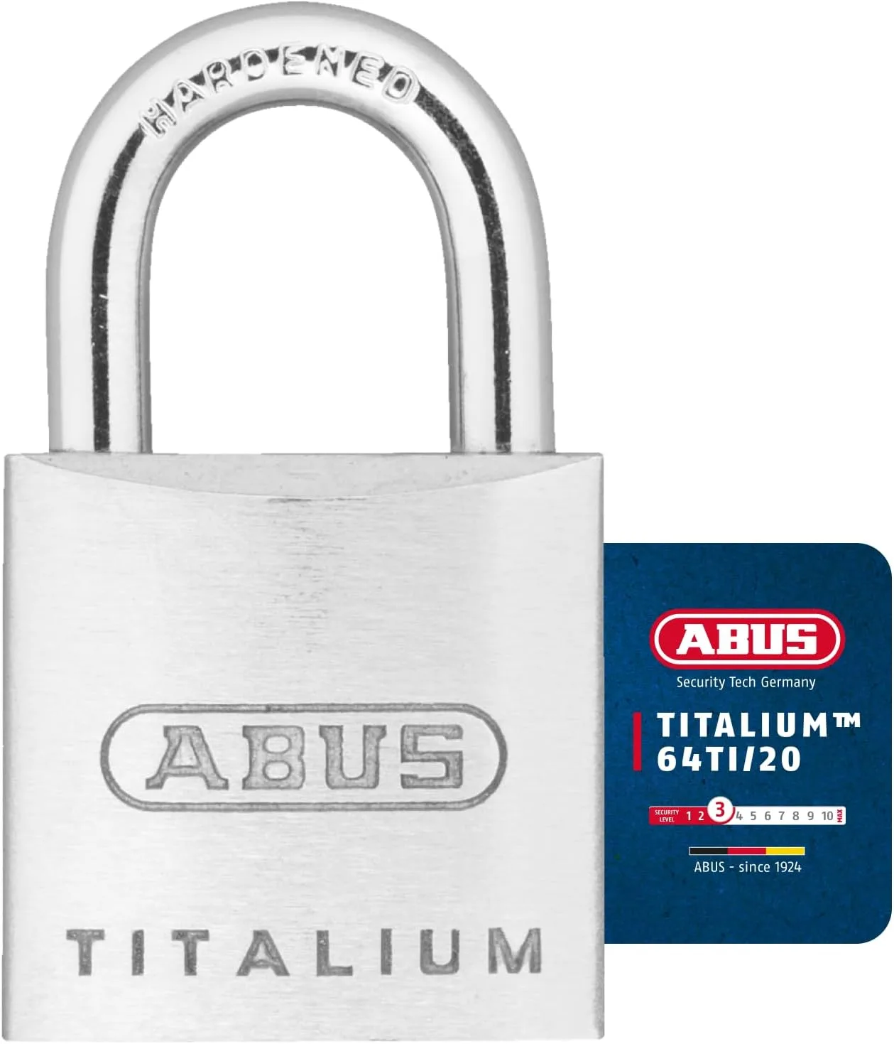 ABUS 64TI/20 TWINS 56385 20 mm 2 sztuki, ten sam klucz, 3 klucze
