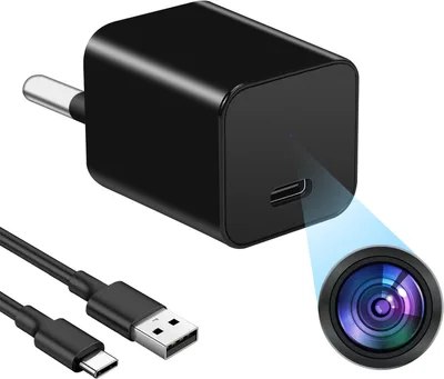 Mini kamera SZB5 1080p bez Wi‑Fi, złącze USB-C, kabel Type-C, czytnik USB spLc46LnJ3P
