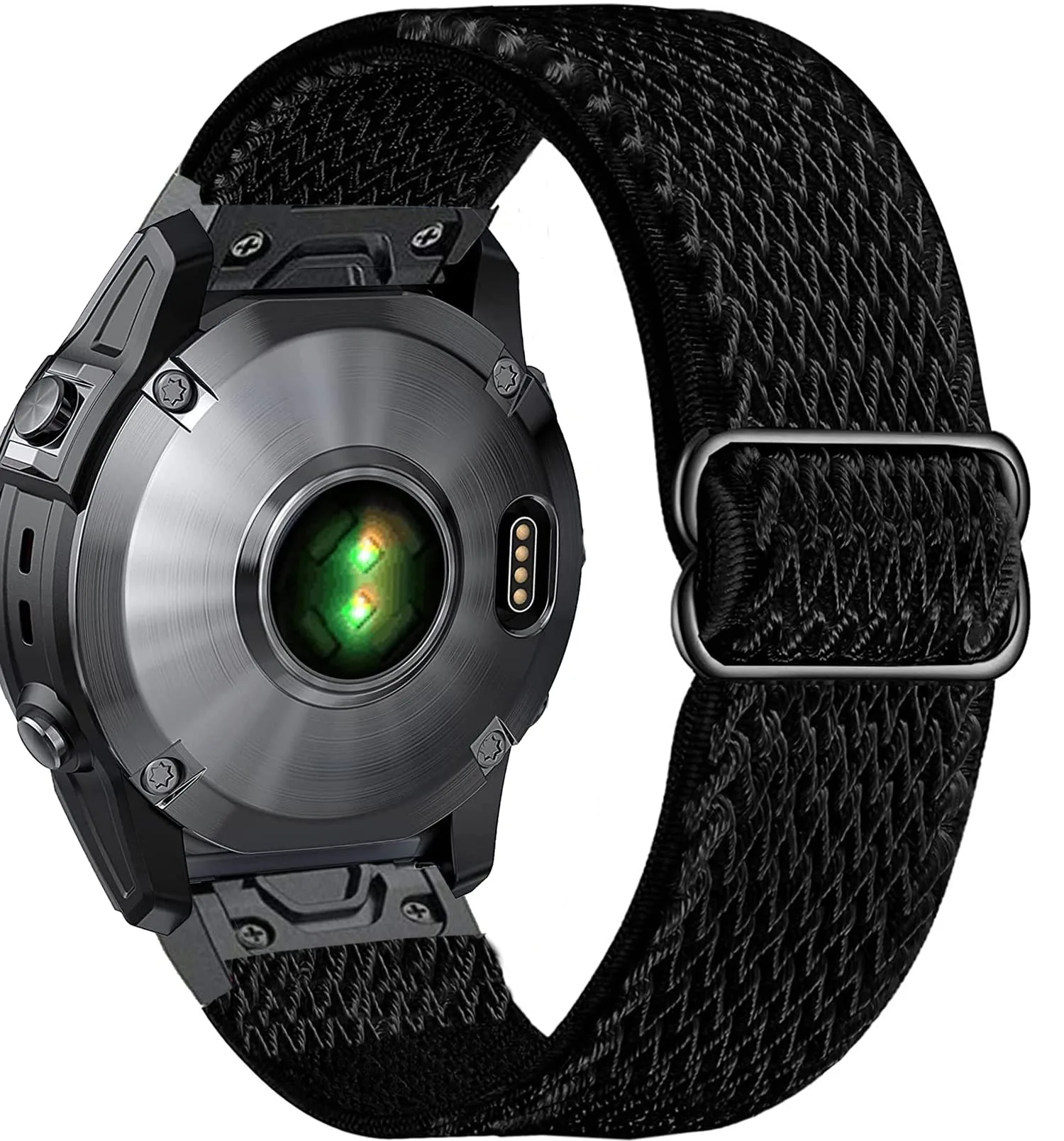 OTOPO nylonowy pasek 26 mm do Garmin Fenix 5X/6X/7X czarny