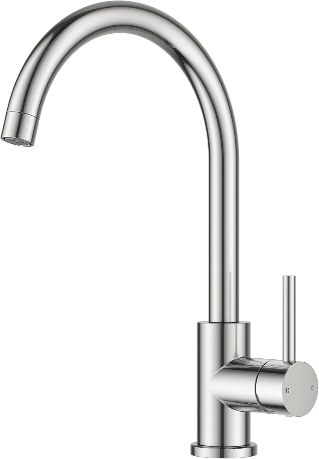 Bateria kuchenna z dźwignią 87000BN-38 ES87KF, 345 mm, G3/8, stal nierdzewna, 1 otwór