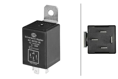 Przekaźnik kierunkowskazów HELLA 4AZ003787-081, 12 V, 4 piny