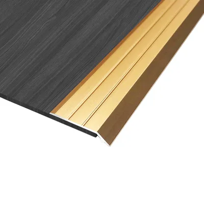 Aluminiowy profil przejściowy 90 × 3 cm, wysokość 3–5 mm, 2 szt. ZZLQIAN