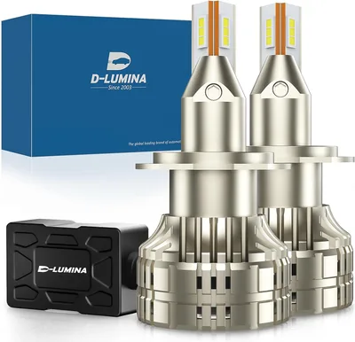 D-Lumina żarówki LED H7 120 W 20000 lm 6000 K 2 szt.