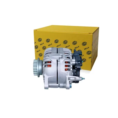 Alternator HELLA 8EL 011 712-011 14 V 180 A wolnobieżny 62 mm VW 7La 7L6 7L7