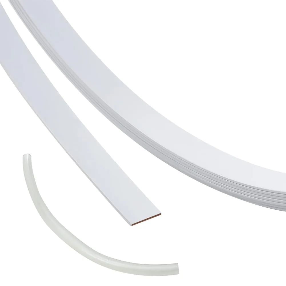 BENECREAT metalowe kosti do gorsetu 10 mm × 5 m, białe
