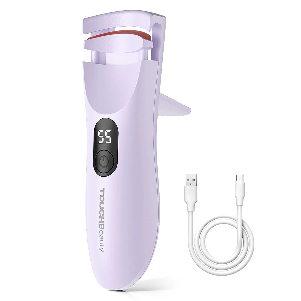 Podgrzewana zalotka do rzęs TOUCHBeauty AG-2316 fioletowa