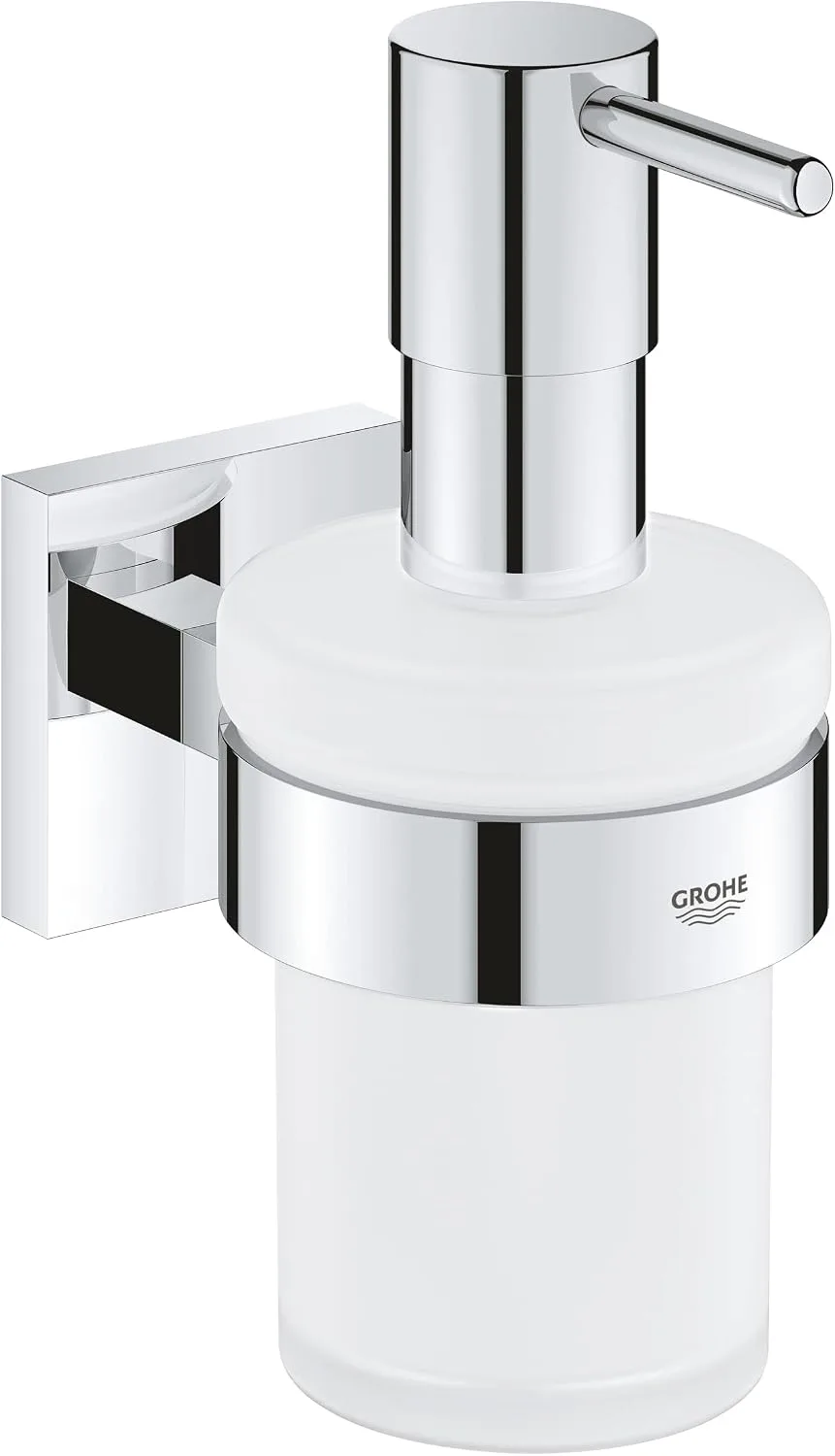 Dozownik mydła z uchwytem GROHE Start Cube 41098000 160 ml chrom