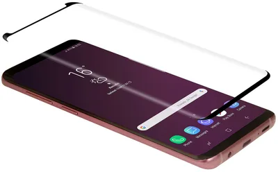 Szkła hartowane z czarną ramką do Samsung Galaxy S9 Plus 2 szt. STILGUT