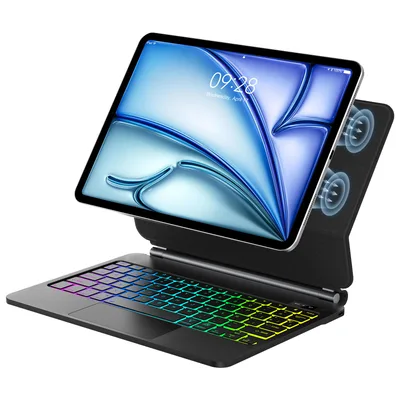 Etui z klawiaturą IVEOPPE do iPad Air 11" Hiszpańska QWERTY