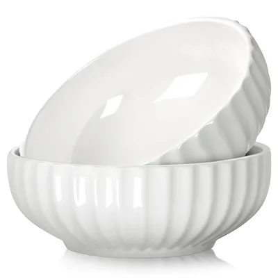 NUTRIUPS ceramiczne miski do sałatek 1,5 l 20 cm 2 szt.