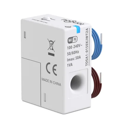 Licznik energii Wi‑Fi z czujnikiem CT TONGOU TO-Q-SA1SX-1-DE 1-fazowy 50 A