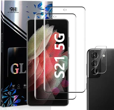 Szkła ochronne do Samsung Galaxy S21, 2+1 szt. KTRolste