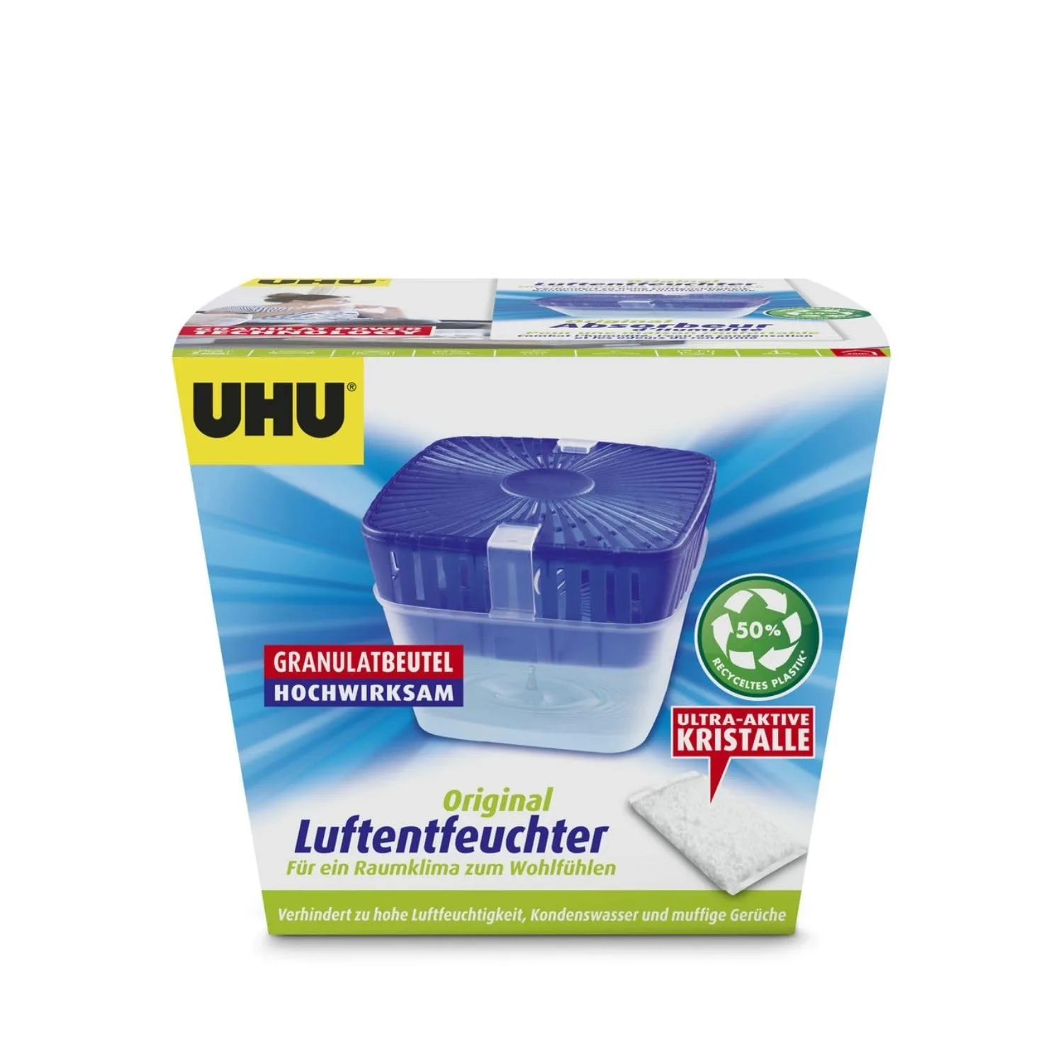 Pochłaniacz wilgoci UHU 52155 z wkładką 450 g