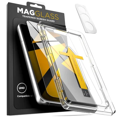 Szkła ochronne na wyświetlacz i aparat Samsung Galaxy S22 Plus magglass