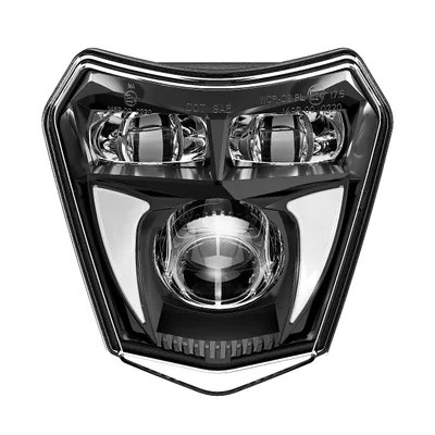 Przedni reflektor LED REALOVE do motocykla enduro 12V 65W