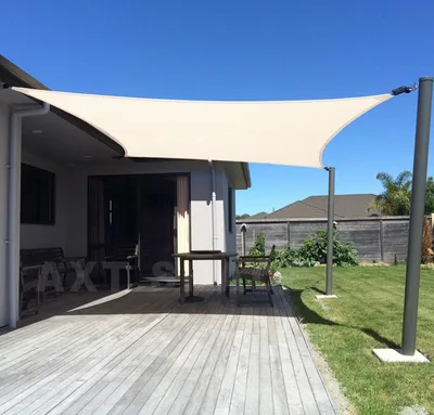 Przewiewna plandeka zacieniająca AXT SHADE 2×3 m, antracytowa