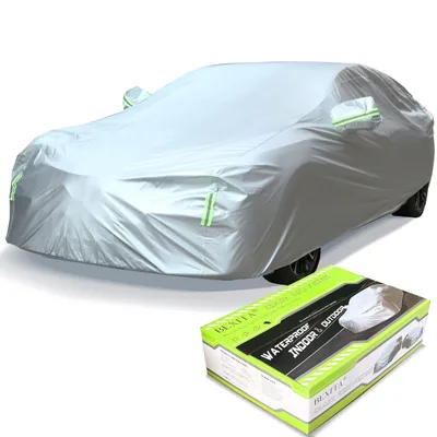 Pokrowiec na całe auto BEX2 M sedan, długość 450–470 cm, 4,7×1,8×1,5 m, poliester BEXITA
