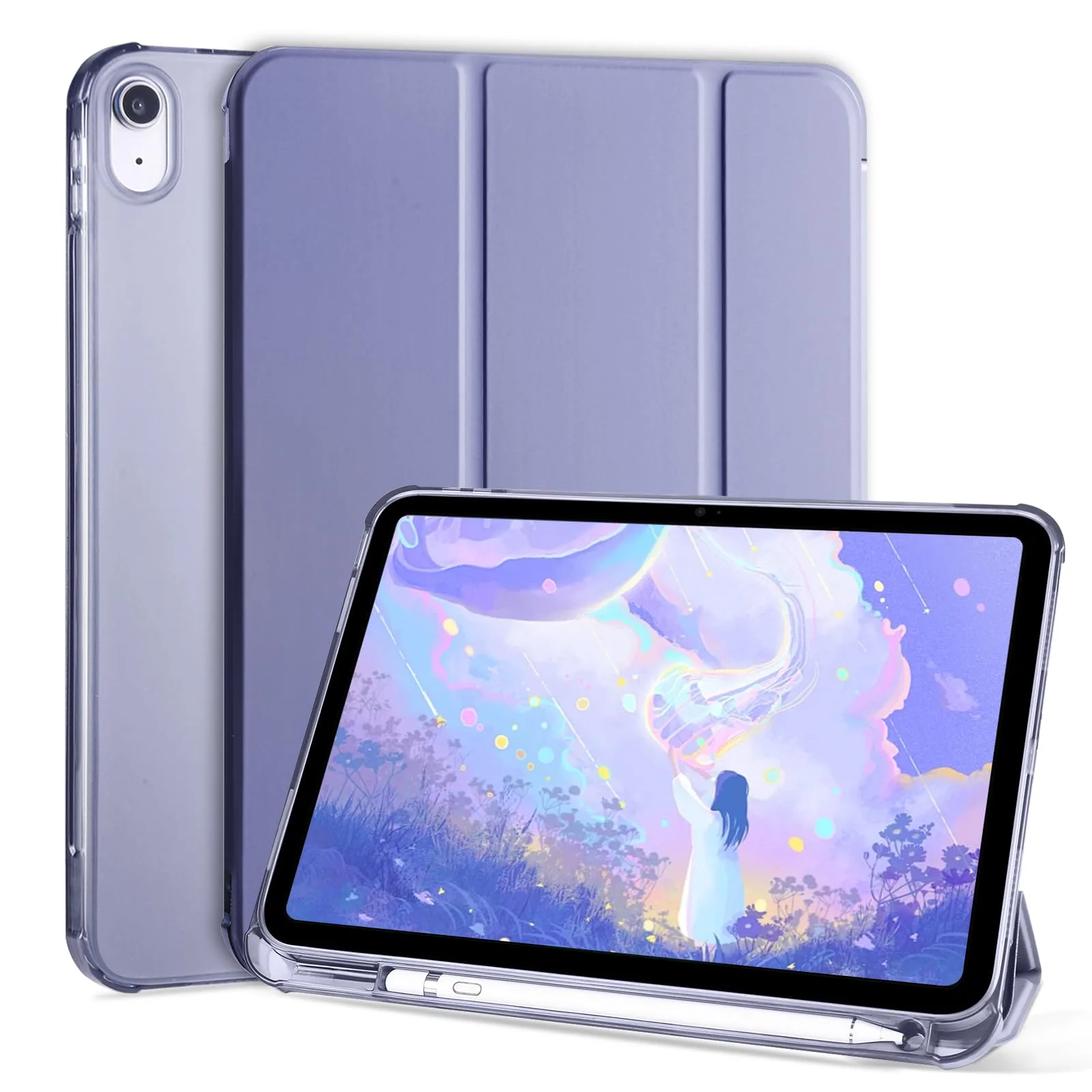 ACEMO etui do iPad Pro 11 M4 2024 fioletowy