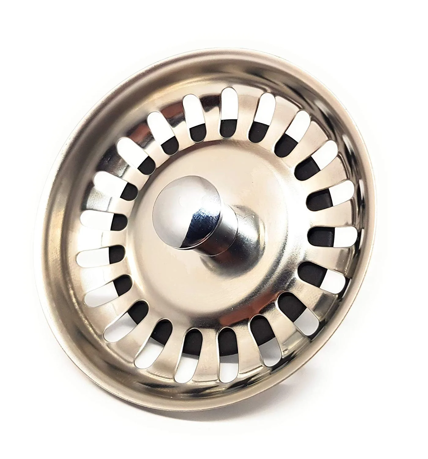 Sitko z korkiem do zlewozmywacza 79 mm ze stali nierdzewnej