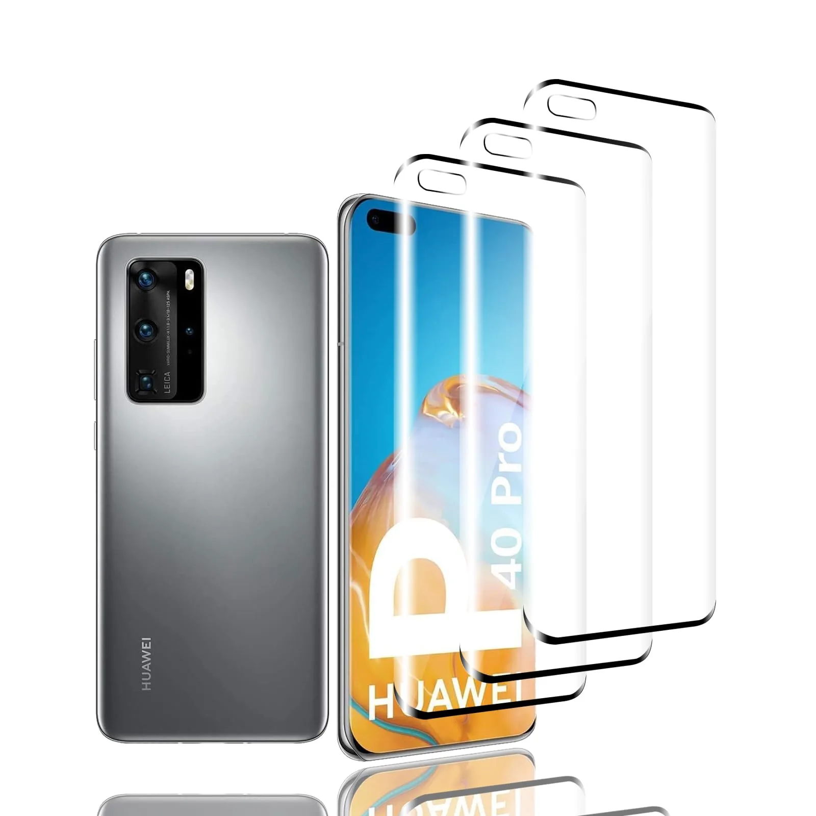 Hartowane szkła 9H do Huawei P40 Pro 3 szt.