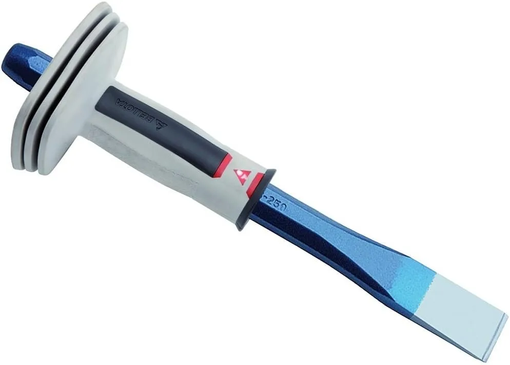 Płaski dłuto Bellota 5825-14x250 CP 14×250 mm, ośmio-śkantowe, z ochroną dłoni