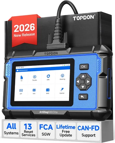 Autodiagnostyka OBD2 TOPDON ArtiDiag600 Elite 13 funkcji serwisowych