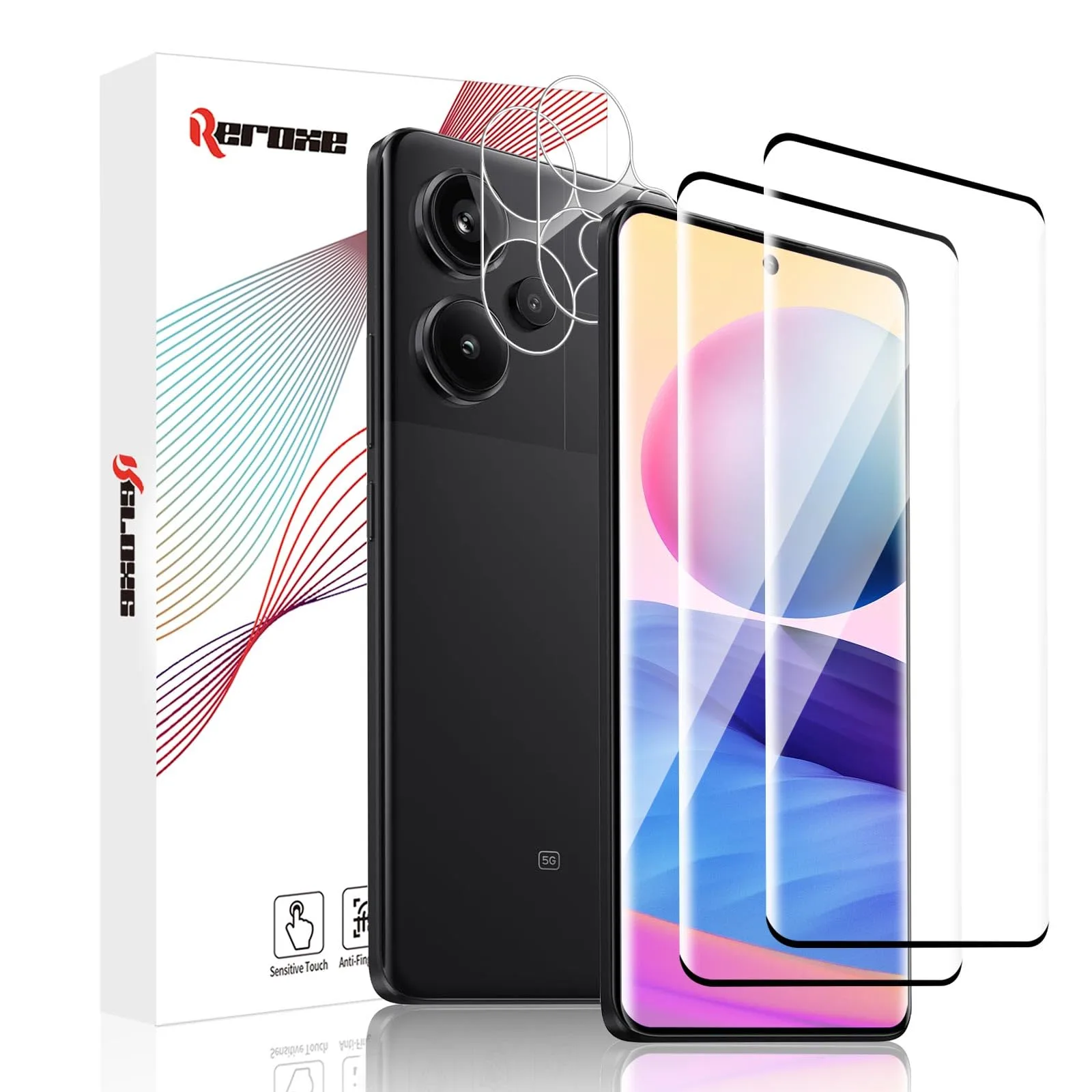 Lutree ochronne szkła do Redmi Note 13 Pro Plus 5G 2+2 szt.