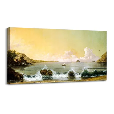 Vintage obraz na płótnie - krajobraz 73 × 146 cm hyidecorart