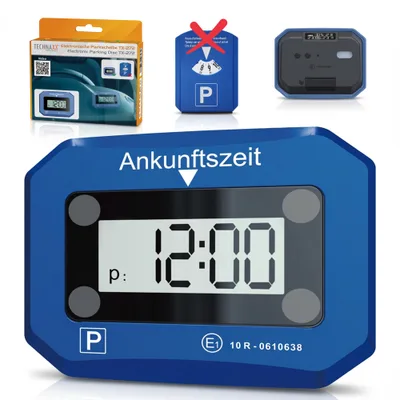 Elektroniczne zegary parkingowe Technaxx TX-272 z SOS światłem